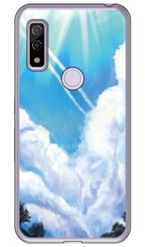 Cf LTD 空シリーズ 夏の空 青空 （ソフトTPUクリア） arrows We FCG01・F-51B・A101FC・arrows BZ03 au・docomo・SoftBank・MVNOスマホ（SIMフリー端末） Coverfullarrows we arrows BZ03 fcg01 f-51b a101fc ケース arrows we arrows BZ03 fcg01 f-51b a101fc 送料無料