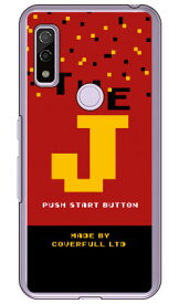 Cf LTD ゲーム イニシャル J （クリア） arrows We FCG01・F-51B・A101FC・arrows BZ03 au・docomo・SoftBank・MVNOスマホ（SIMフリー端末） Coverfullarrows we arrows BZ03 fcg01 f-51b a101fc ケース arrows we arrows BZ03 fcg01 f-51b a101fc カバー 送料無料