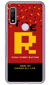Cf LTD ゲーム イニシャル R （クリア） arrows We FCG01・F-51B・A101FC・arrows BZ03 au・docomo・SoftBank・MVNOスマホ（SIMフリー端末） Coverfullarrows we arrows BZ03 fcg01 f-51b a101fc ケース arrows we arrows BZ03 fcg01 f-51b a101fc カバー 送料無料