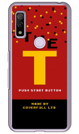 Cf LTD ゲーム イニシャル T （クリア） arrows We FCG01・F-51B・A101FC・arrows BZ03 au・docomo・SoftBank・MVNOスマホ（SIMフリー端末） Coverfullarrows we arrows BZ03 fcg01 f-51b a101fc ケース arrows we arrows BZ03 fcg01 f-51b a101fc カバー 送料無料