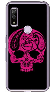 Paisley skull �u���b�N �i�N���A�j design by ROTM arrows We FCG01�EF-51B�EA101FC�Earrows BZ03 au�Edocomo�ESoftBank�EMVNO�X�}�z�iSIM�t���[�[���j SECOND SKINarrows we arrows BZ03 fcg01 f-51b a101fc �P�[�X arrows we arrows BZ03 fcg0