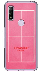 卓球コート ピンク（クリア） arrows We FCG01・F-51B・A101FC・arrows BZ03 au・docomo・SoftBank・MVNOスマホ（SIMフリー端末） Coverfullarrows we arrows BZ03 fcg01 f-51b a101fc ケース arrows we arrows BZ03 fcg01 f-51b a101fc カバー アローズWe 送料無料