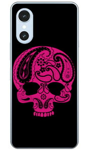 Paisley skull �u���b�N (�N���A) design by ROTM arrows We3 FCG04 F-52G M09 SECOND SKIN �{�� �ی� �n�[�h�P�[�X �X�}�z�J�o�[�@��������