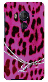 ヒョウ柄pinkイニシャル-L design by ARTWORK HTC J butterfly HTV31 au Coverfull ハードケース エーユー htv31 ケース htv31 カバー htc j butterfly htv31 ケース htc j butterfly htv31 カバー エイチティーシー ジェイ バタフライ ケース 送料無料