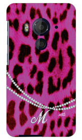 ヒョウ柄pinkイニシャル-M design by ARTWORK HTC J butterfly HTV31 au Coverfull ハードケース エーユー htv31 ケース htv31 カバー htc j butterfly htv31 ケース htc j butterfly htv31 カバー エイチティーシー ジェイ バタフライ ケース 送料無料