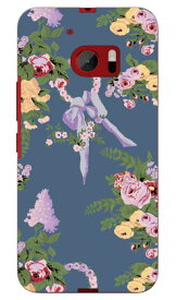SINDEE 「Lola Flower （ネイビー）」 HTC 10 HTV32 au SECOND SKIN ハードケースhtv32 スマホ 本体 保護 ケース カバー クリアケース 手帳型 保護 フィルム ショルダー 送料無料