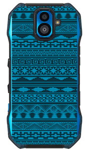 バティック ブルー (クリア) TORQUE G04 KYV46 au SECOND SKIN スマホケース ハードケース torque g04 ケース torque g04 カバー g04ケース g04カバー トルク g04 ケース トルク g04 カバー kyv46 ケース kyv46 カバ