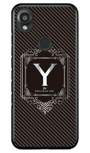 Cf LTD ���O�W���A���[�C�j�V���� Y �V���o�[�O���[ (�N���A) DIGNO SX3 KYG02 Coverfull �{�� �ی� �n�[�h�P�[�X �X�}�z�J�o�[�@��������