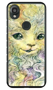 Rainbow Cat design by KYOTARO (�N���A) DIGNO SX3 KYG02 SECOND SKIN �{�� �ی� �n�[�h�P�[�X �X�}�z�J�o�[�@��������