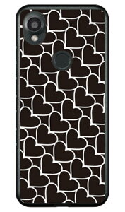 �n�[�g�X�g���C�v �u���b�N×�z���C�g (�N���A) DIGNO SX3 KYG02 SECOND SKIN �{�� �ی� �n�[�h�P�[�X �X�}�z�J�o�[�@��������