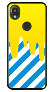 DRIP �C�G���[ �u���[ (�N���A) DIGNO SX3 KYG02 SECOND SKIN �{�� �ی� �n�[�h�P�[�X �X�}�z�J�o�[�@��������