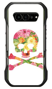 Flower skull �z���C�g TORQUE G07 KYG06 (�\�t�gTPU) SECOND SKIN �P�[�X �J�o�[ �X�}�z�P�[�X �������� �ϏՌ� �v�����g �ی� �Ռ��z��