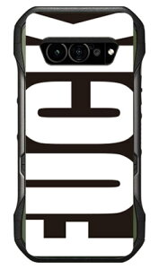 Cf LTD FUCK�i�t�@�b�N�j �� �u���b�N (�N���A) TORQUE G07 KYG06 Coverfull �{�� �ی� �n�[�h�P�[�X �X�}�z�J�o�[�@��������