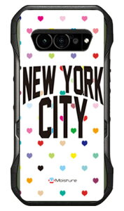 NYC �}���`�n�[�g�h�b�g�z���C�g (�N���A) design by Moisture TORQUE G07 KYG06 SECOND SKIN �{�� �ی� �n�[�h�P�[�X �X�}�z�J�o�[�@��������