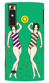 YOKEY 「Modern Girls 01」 URBANO V02 au SECOND SKIN スマホケース ハードケース v02 ケース v02 カバー アルバーノ ケース アルバーノ v02 ケース アルバーノ v02 カバー アルバーノ au スマホケース au urbano v02 スマホカバー 送料無料