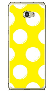 ドットフライ イエロー×ホワイト (ソフトTPUクリア) BASIO4 KYV47・かんたんスマホ2・2+ A001KC・A201KC au・Y!mobile SECOND SKIN kyv47 カバー kyv47 ケース basio カバー basio ケース basio kyv47 カバー basio kyv47