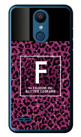 Cf LTD ヒョウ柄 ネイルボトル イニシャル F ピンク （クリア） LG it LGV36 au Coverfull lg it lgv36 カバー lg it lgv36 ケース lgv36 カバー lgv36 ケース lg it カバー lg it ケース LGイット カバー LGイット ケース lgv36カバー 送料無料