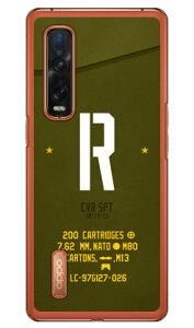 Cf LTD �~���^���[ �C�j�V���� �A���t�@�x�b�g R �J�[�L �i�N���A�j fot OPPO Find X2 Pro OPG01 au Coverfull oppo find x2 pro opg01 �P�[�X oppo find x2 pro opg01 �J�o�[ opg01 �P�[�X opg01 �J�o�[ �I�b�|�t�@�C���hX2�v