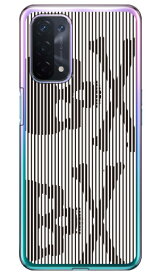 Skull mosaic ホワイト×ブラック （ソフトTPUクリア） design by ROTM OPPO A54 5G OPG02 au・MVNOスマホ（SIMフリー端末） SECOND SKINopg02 スマホ 本体 保護 ケース 手帳 カバー 耐衝撃 ショルダー 透明 シリコン ケース スマホケース クリアケース case 送料無料