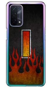 Cf LTD ファイア イニシャル I (クリア) OPPO A54 5G OPG02 au・MVNOスマホ(SIMフリー端末) Coverfull ハードケースopg02 スマホ 本体 保護 ケース 手帳 カバー 耐衝撃 ショルダー 透明 シリコン ケース