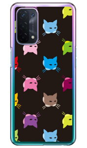 SINDEE �uCat-World �i�u���b�N�j�v �i�N���A�j OPPO A54 5G OPG02 au�EMVNO�X�}�z�iSIM�t���[�[���j SECOND SKIN �n�[�h�P�[�Xopg02 �X�}�z �{�� �ی� �P�[�X �蒠 �J�o�[ �ϏՌ� �V�����_�[ ���� �V���R�� �P