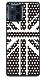 Cross dot union jack �u���b�N �i�\�t�gTPU�N���A�j design by ROTM OPPO Find X3 Pro OPG03�ECPH2173 au�EMVNO�X�}�z�iSIM�t���[�[���j SECOND SKIN oppo find x3 pro opg03 �P�[�X oppo find x3 pro opg03 �J�o�[ opg03 �P�[�X opg03 �J