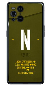 Cf LTD �~���^���[ �C�j�V���� �A���t�@�x�b�g N �J�[�L �i�N���A�j OPPO Find X3 Pro OPG03�ECPH2173 au�EMVNO�X�}�z�iSIM�t���[�[���j Coverfull oppo find x3 pro opg03 �P�[�X oppo find x3 pro opg03 �J�o�[ opg03 �P�[�X