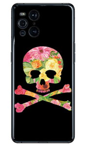 Flower skull �u���b�N �i�N���A�j design by ROTM OPPO Find X3 Pro OPG03 au SECOND SKIN �n�[�h�P�[�X oppo find x3 pro opg03 �P�[�X oppo find x3 pro opg03 �J�o�[ opg03 �P�[�X opg03 �J�o�[ �I�b�|�t�@�C���hX3�v��opg03 �P�[