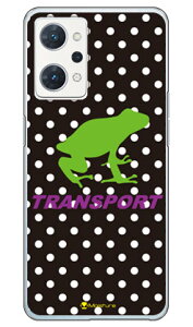 TRANSPORT FROG �u���b�N×�p�[�v�� �i�N���A�j design by Moisture OPPO Reno7 A OPG04�EA201OP�ECPH2353 au�EY!mobile�E�y�V���o�C���EMVNO�X�}�z�iSIM�t���[�[���j SECOND SKINopg04 �X�}�z �{�� �ی� �P�[�X �J�o�[ �o
