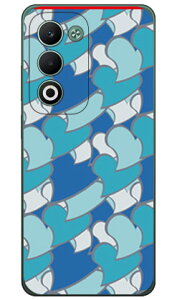 �n�[�g�t�� �u���[ OPPO A5 5G OPG06 A502OP CPH2735 (�\�t�gTPU) SECOND SKIN �P�[�X �J�o�[ �X�}�z�P�[�X �������� �ϏՌ� �v�����g �ی� �Ռ��z��