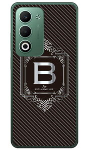 Cf LTD ���O�W���A���[�C�j�V���� B �V���o�[�O���[ (�N���A) OPPO A5 5G OPG06 A502OP CPH2735 Coverfull �{�� �ی� �n�[�h�P�[�X �X�}�z�J�o�[�@��������