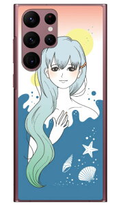Ocean Blue iNAj design by  Galaxy S22 Ultra SCG14 SC-52C auEdocomo Coverfull n[hP[Xau scg14 sc-52c P[X scg14 sc-52c Jo[ galaxy s22Eg P[X galaxy s22Eg Jo[ MNV[