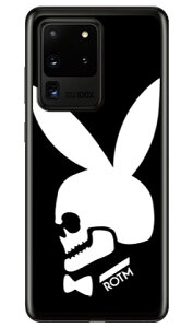 Bunny bone �u���b�N �i�\�t�gTPU�N���A�j design by ROTM Galaxy S20 Ultra 5G SCG03 au SECOND SKIN au scg03 �P�[�X scg03 �J�o�[ galaxy s2 �P�[�X galaxy s2 �J�o�[ �M�����N�V�[ s2 �P�[�X �M�����N�V�[ s2 �J�o�[ ���C�}