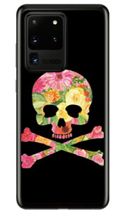 Flower skull �u���b�N �i�\�t�gTPU�N���A�j design by ROTM Galaxy S20 Ultra 5G SCG03 au SECOND SKIN au scg03 �P�[�X scg03 �J�o�[ galaxy s2 �P�[�X galaxy s2 �J�o�[ �M�����N�V�[ s2 �P�[�X �M�����N�V�[ s2 �J�o�[ ���C