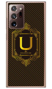 Cf LTD ���O�W���A���[�C�j�V���� U �S�[���h�C�G���[ �i�N���A�j Galaxy Note20 Ultra 5G SCG06�ESC-53A au�Edocomo Coverfull au scg06 �P�[�X scg06 �J�o�[ galaxy note20 ultra 5g �P�[�X galaxy note20 ultra 5g �J�o�[ ����