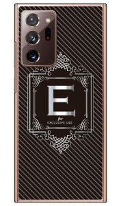 Cf LTD ���O�W���A���[�C�j�V���� E �V���o�[�O���[ �i�N���A�j Galaxy Note20 Ultra 5G SCG06�ESC-53A au�Edocomo Coverfull au scg06 �P�[�X scg06 �J�o�[ galaxy note20 ultra 5g �P�[�X galaxy note20 ultra 5g �J�o�[ ������