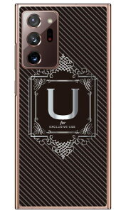 Cf LTD ���O�W���A���[�C�j�V���� U �V���o�[�O���[ �i�N���A�j Galaxy Note20 Ultra 5G SCG06�ESC-53A au�Edocomo Coverfull au scg06 �P�[�X scg06 �J�o�[ galaxy note20 ultra 5g �P�[�X galaxy note20 ultra 5g �J�o�[ ������