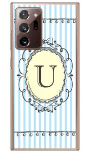 Cf LTD �C�j�V���� �A���t�@�x�b�g U �T�b�N�X �i�N���A�j Galaxy Note20 Ultra 5G SCG06�ESC-53A au�Edocomo Coverfull au scg06 �P�[�X scg06 �J�o�[ galaxy note20 ultra 5g �P�[�X galaxy note20 ultra 5g �J�o�[ ��������