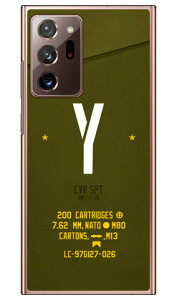 Cf LTD �~���^���[ �C�j�V���� �A���t�@�x�b�g Y �J�[�L �i�N���A�j Galaxy Note20 Ultra 5G SCG06�ESC-53A au�Edocomo Coverfull au scg06 �P�[�X scg06 �J�o�[ galaxy note20 ultra 5g �P�[�X galaxy note20 ultra 5g �J�o�[ ����