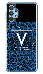 Cf LTD �q���E�� �l�C���{�g�� �C�j�V���� V �u���[ �i�N���A�j Galaxy A32 5G SCG08 au Coverfull au scg08 �P�[�X scg08 �J�o�[ galaxy a32 �P�[�X galaxy a32 �J�o�[ �M�����N�V�[ a32 �P�[�X �M�����N�V�[ a32 �J�o