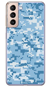 DIGITAL camouflage �u���[ �i�N���A�j design by Moisture Galaxy S21 5G SCG09�ESC-51B au�Edocomo SECOND SKIN galaxy s21 5g scg09 sc-51b �P�[�X galaxy s21 5g scg09 sc-51b �J�o�[ scg09 sc-51b �P�[�X scg09 sc-51b �J�o�[ ��������