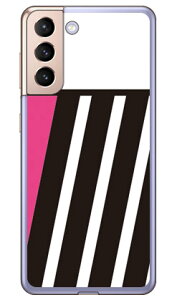 PINK & BLACK ピンク (ソフトTPUクリア) design by ROTM Galaxy S21 5G SCG09・SC-51B au・docomo SECOND SKIN galaxy s21 5g scg09 sc-51b ケース galaxy s21 5g scg09 sc-51b カバー scg09 sc-51b ケース scg09 sc-51b カバー 送料無料