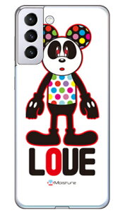 Love Panda �i�\�t�gTPU�N���A�j design by Moisture Galaxy S21+ 5G SCG10 au SECOND SKIN au scg10 �P�[�X scg10 �J�o�[ galaxy s21 plus 5g�P�[�X galaxy s21 plus 5g�J�o�[ �M�����N�V�[ s21 �v���X 5G �P�[�X �M�����N�V�[ s21 