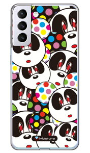 Panda Face �i�\�t�gTPU�N���A�j design by Moisture Galaxy S21+ 5G SCG10 au SECOND SKIN au scg10 �P�[�X scg10 �J�o�[ galaxy s21 plus 5g�P�[�X galaxy s21 plus 5g�J�o�[ �M�����N�V�[ s21 �v���X 5G �P�[�X �M�����N�V�[ s21 