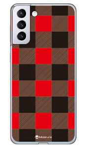 Buffalo check ���b�h �i�\�t�gTPU�N���A�j design by Moisture Galaxy S21+ 5G SCG10 au SECOND SKIN au scg10 �P�[�X scg10 �J�o�[ galaxy s21 plus 5g�P�[�X galaxy s21 plus 5g�J�o�[ �M�����N�V�[ s21 �v���X 5G �P�[�X �M�����N