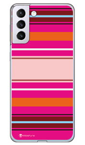 Moisture Stripe �s���N �i�\�t�gTPU�N���A�j design by Moisture Galaxy S21+ 5G SCG10 au SECOND SKIN au scg10 �P�[�X scg10 �J�o�[ galaxy s21 plus 5g�P�[�X galaxy s21 plus 5g�J�o�[ �M�����N�V�[ s21 �v���X 5G �P�[�X �M����