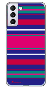 Moisture Stripe �u���[ �i�\�t�gTPU�N���A�j design by Moisture Galaxy S21+ 5G SCG10 au SECOND SKIN au scg10 �P�[�X scg10 �J�o�[ galaxy s21 plus 5g�P�[�X galaxy s21 plus 5g�J�o�[ �M�����N�V�[ s21 �v���X 5G �P�[�X �M����
