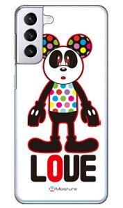 Love Panda �i�N���A�j design by Moisture Galaxy S21+ 5G SCG10 au SECOND SKIN au scg10 �P�[�X scg10 �J�o�[ galaxy s21 plus 5g�P�[�X galaxy s21 plus 5g�J�o�[ �M�����N�V�[ s21 �v���X 5G �P�[�X �M�����N�V�[ s21 �v���X 5G 