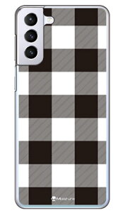 Buffalo check �z���C�g �i�N���A�j design by Moisture Galaxy S21+ 5G SCG10 au SECOND SKIN au scg10 �P�[�X scg10 �J�o�[ galaxy s21 plus 5g�P�[�X galaxy s21 plus 5g�J�o�[ �M�����N�V�[ s21 �v���X 5G �P�[�X �M�����N�V�[ s2