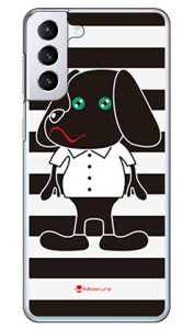 Doggy Stripe �u���b�N �i�N���A�j design by Moisture Galaxy S21+ 5G SCG10 au SECOND SKIN au scg10 �P�[�X scg10 �J�o�[ galaxy s21 plus 5g�P�[�X galaxy s21 plus 5g�J�o�[ �M�����N�V�[ s21 �v���X 5G �P�[�X �M�����N�V�[ s21